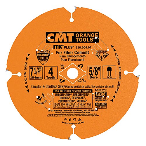 CMT ITK-Plus 7-1/4" Diamond Circular Saw Blade