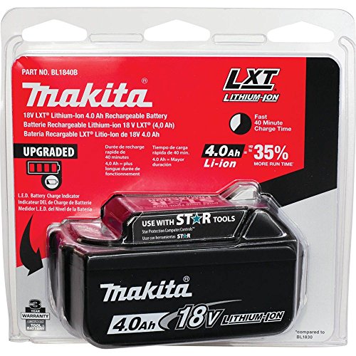 Makita 18V LXT Lithium-Ion 4.0Ah Battery