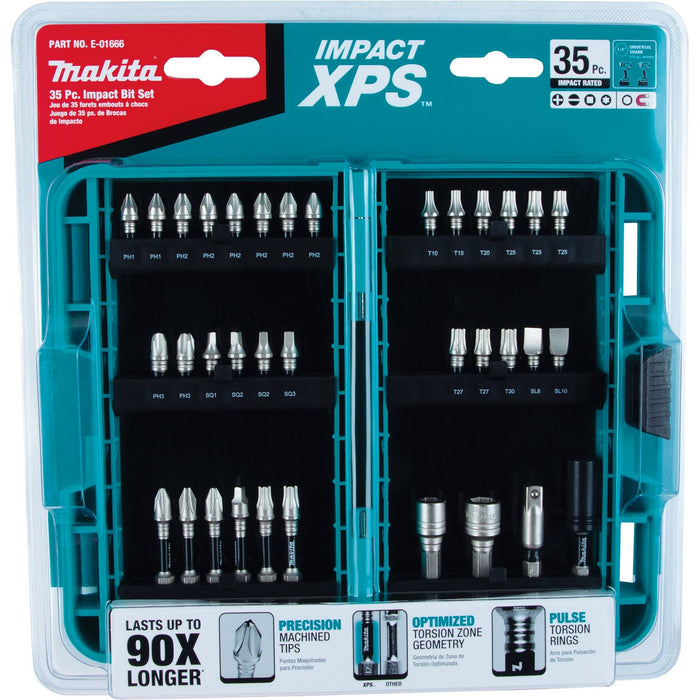 Makita Impact XPS 35-Piece Impact Bit Set