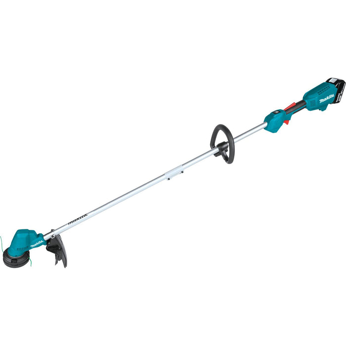 Makita XRU23SM1 - 18V LXT Lithium-Ion Brushless Cordless 13" String Trimmer Kit, with one battery (4.0Ah)