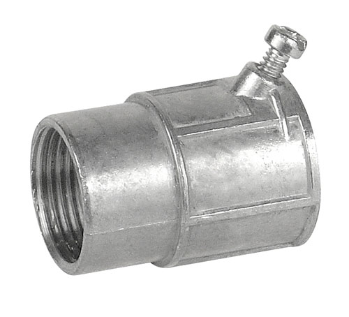 Steel Set Screw Combo Couplings Rigid to Metal Conduit, 3/4