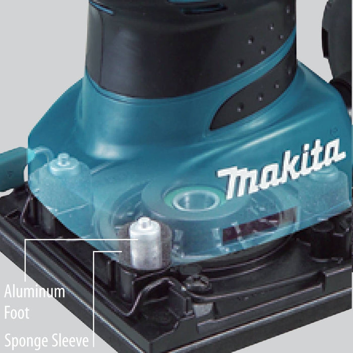 Makita BO4556K 1/4 Sheet Finishing Sander, AMP, 14,000 OPM, case —  Contractor Tool Supply