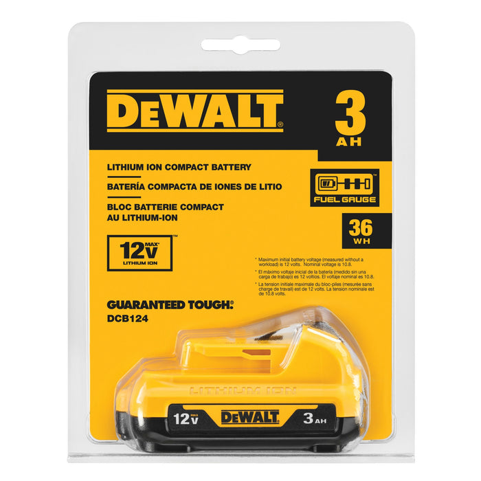 DeWALT 12V MAX 3.0Ah Lithium-Ion Battery