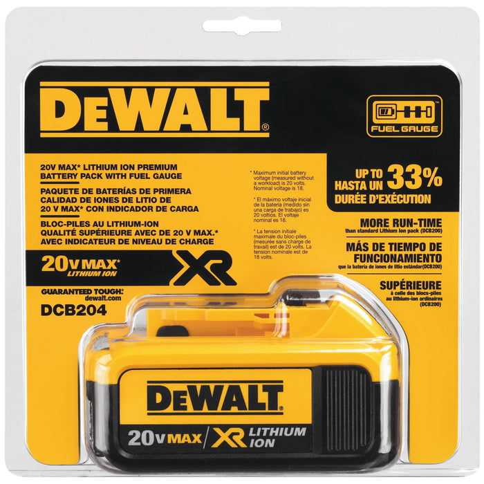 DeWALT 20V MAX Premium XR Lithium-Ion Battery Pack