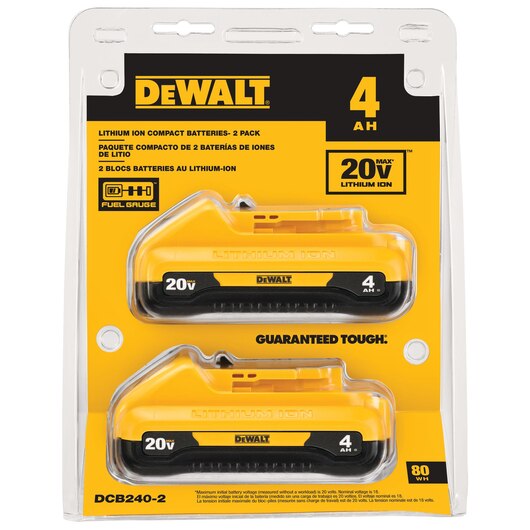 DeWALT 4.0Ah Battery (2-Pack)