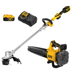 DeWALT 20V MAX Lithium-Ion Cordless String Trimmer and Blower Combo Kit