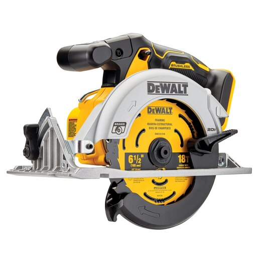 DeWALT (DCS565B) 20V MAX 6-1/2 In. Brushless Circular Saw (Bare Tool)