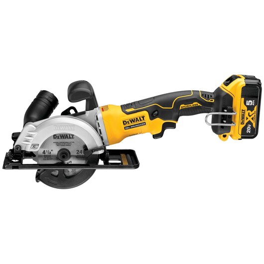 DeWALT (DCS571P1) ATOMIC 20V MAX Brushless 4-1/2 In. Cordless Circular Saw Kit