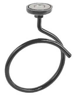 Magnetic Bridle Ring 1" Black 15 lb