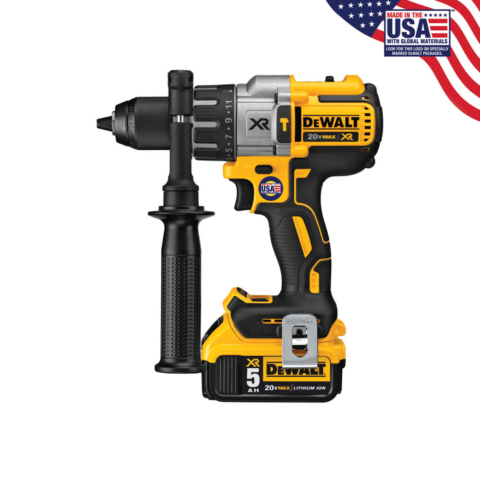 DeWALT 20V (DCD996P2) MAX XR Lithium-Ion Brushless Premium 3-Speed Hammer Drill Kit