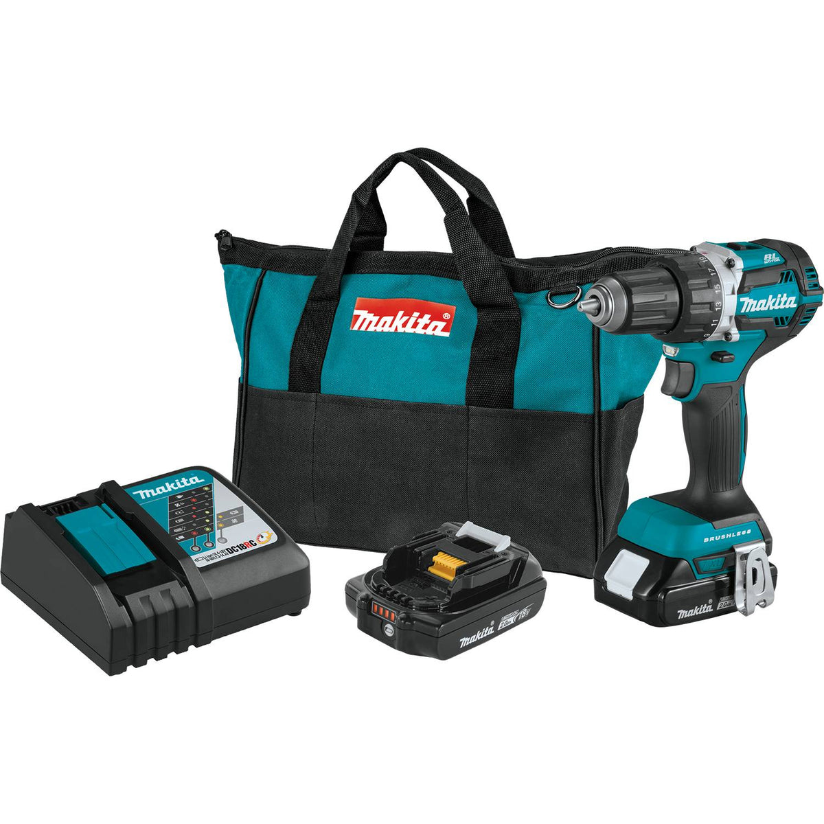 Makita XFD12R - 18V LXT® Lithium-Ion Compact Brushless Cordless 1/2