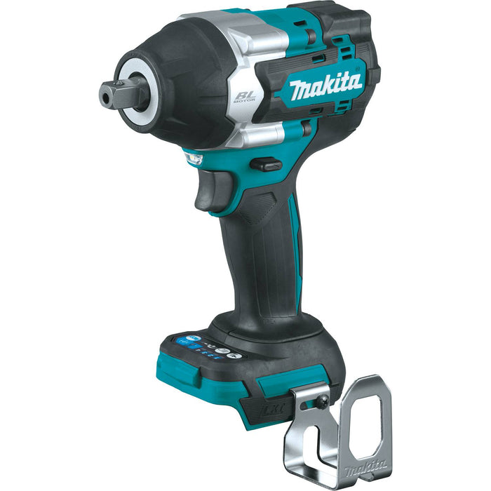 Makita 18V LXT Lithium-Ion Brushless Cordless 4-Speed 1/2 In. Sq. Drive Impact Wrench w/ Detent Anvil (Bare Tool)